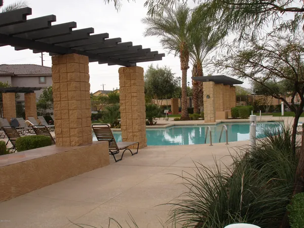 a view of a swimming pool