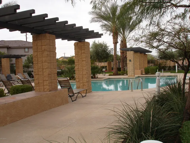 a view of a swimming pool