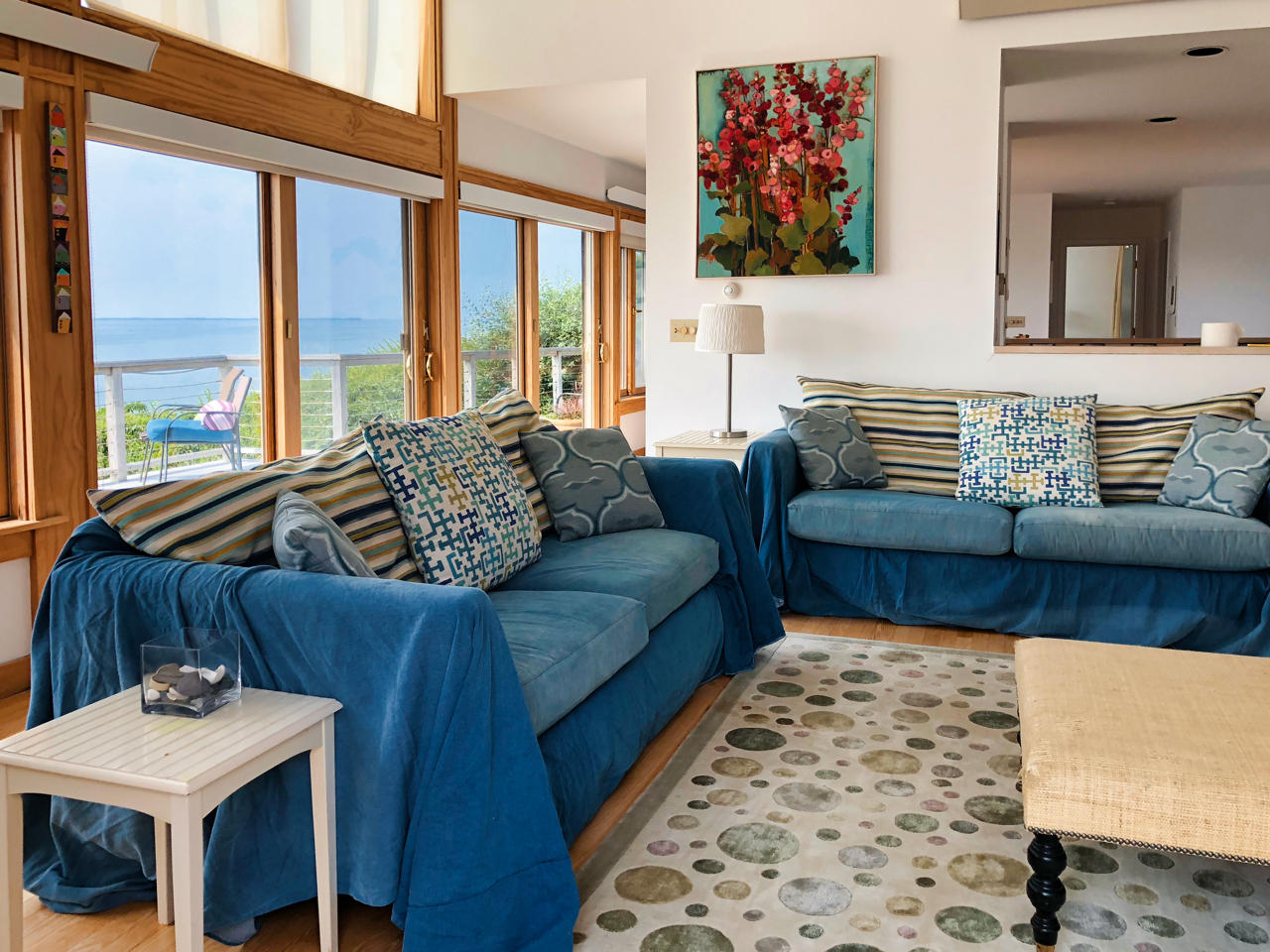 1 Circuit Way Truro, MA 02666 - Photo 2 of 9 a living room with furniture and a large window