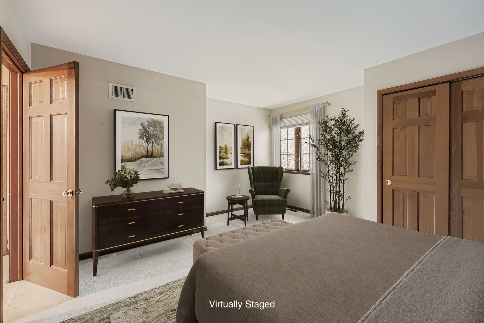 845 Harmon Boulevard Hoffman Estates, IL 60169 - Photo 23 of 33 a bedroom with a bed and a dresser