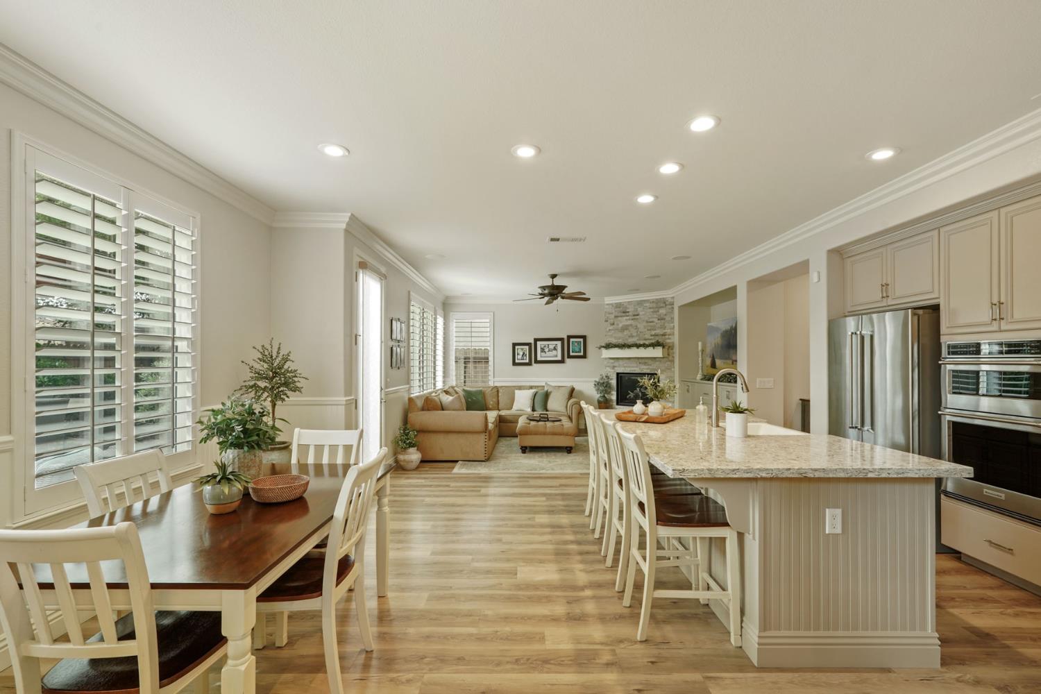 2227 Heavenly Way Lodi, CA 95242 - Photo 29 of 62 a view of a dining room with furniture