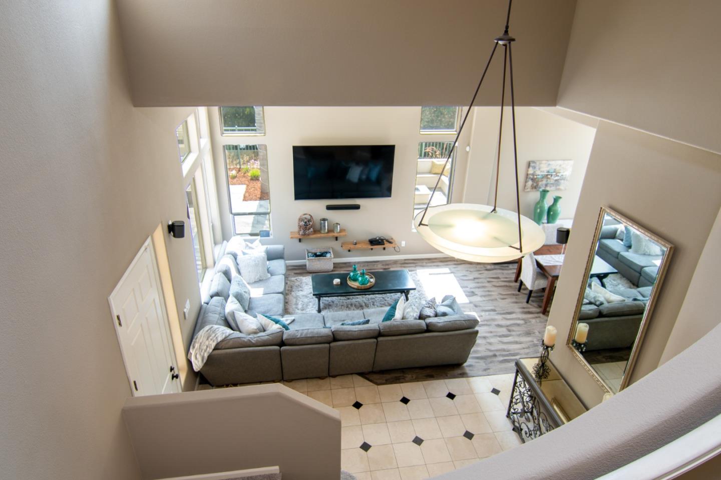 5871 Killarney Circle San Jose, CA 95138 - Photo 15 of 33 a living room with furniture and a flat screen tv