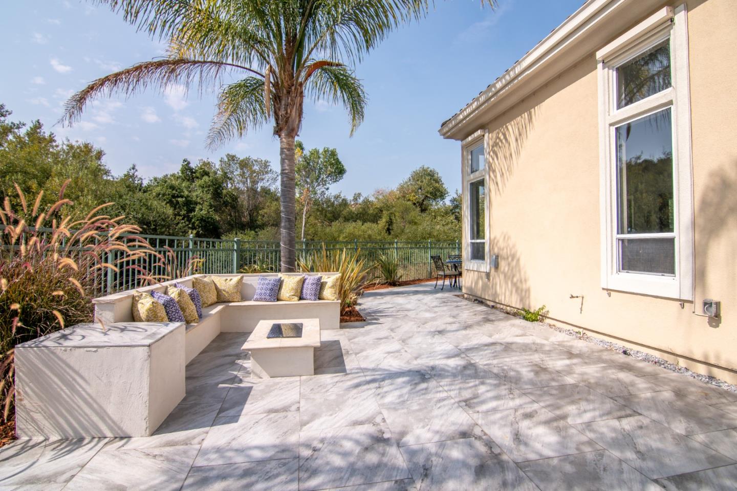 5871 Killarney Circle San Jose, CA 95138 - Photo 30 of 33 a view of a patio with couches and a fire pit