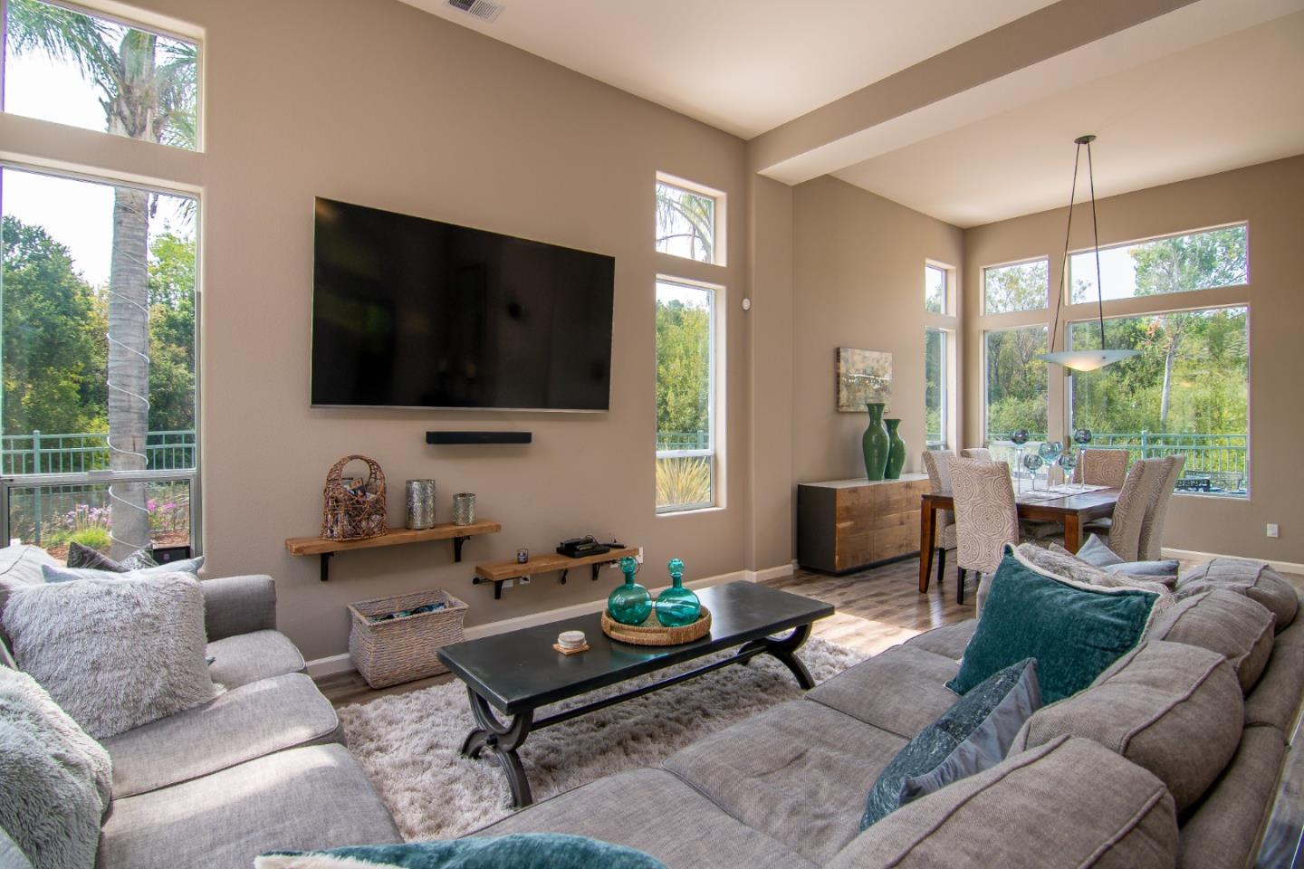 5871 Killarney Circle San Jose, CA 95138 - Photo 5 of 33 a living room with furniture and a flat screen tv