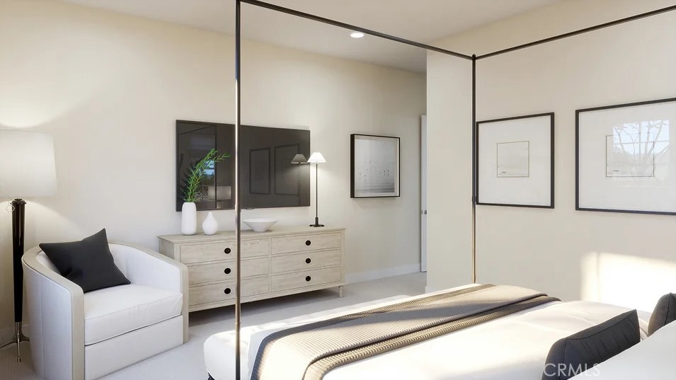 1403 Gavilan Ridge Rancho Mission Viejo, CA 92694 - Photo 11 of 23 a bedroom with a bed window and mirror