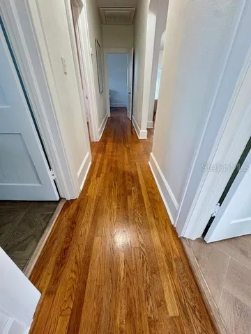 a view of wooden floor