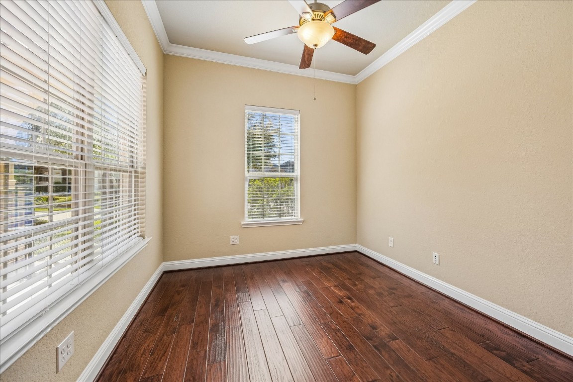 14123 Spindle Arbor Road Cypress, TX 77429 - Photo 17 of 45 First floor home office or cozy sitting area overlooks front courtyard entrance.