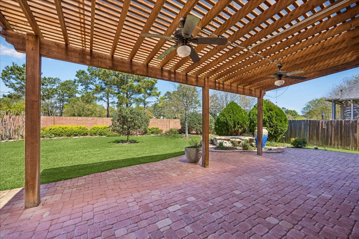 14123 Spindle Arbor Road Cypress, TX 77429 - Photo 37 of 45 View of the well maintained backyard.