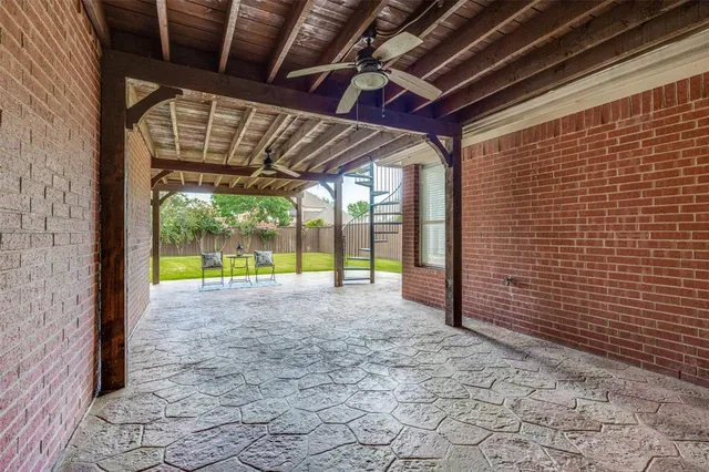 a view of empty room