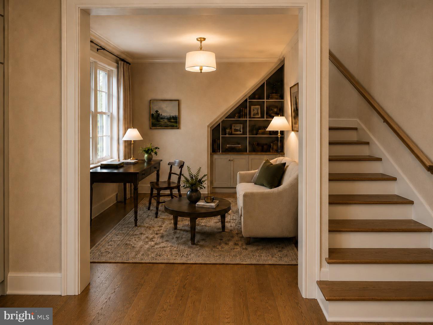 4702 Banner Street Hyattsville, MD 20781 - Photo 5 of 20 a view of entryway and hall with wooden floor