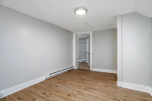 wooden floor in an empty room