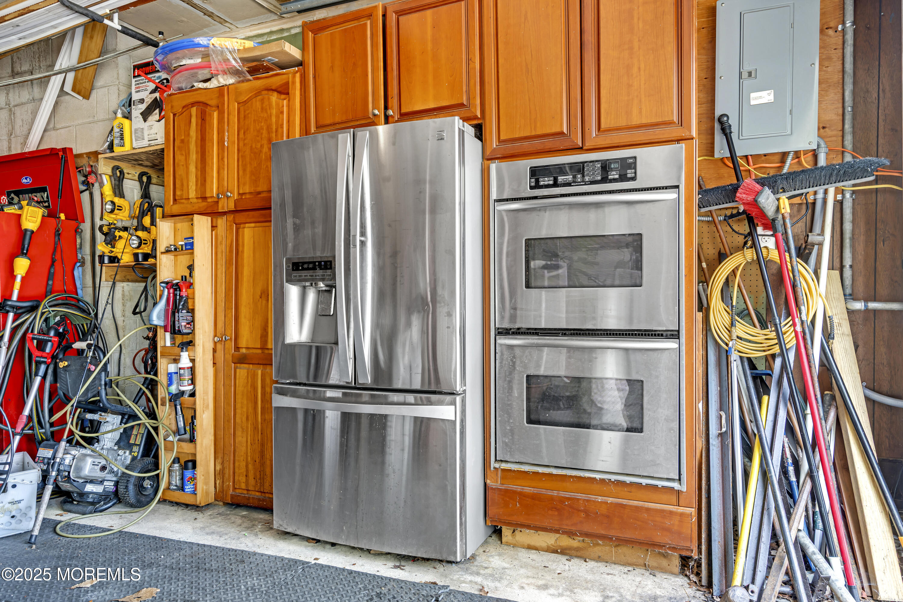 110 4th Avenue Tuckerton, NJ 08087 - Photo 38 of 38 a view of a refrigerator with wooden floor