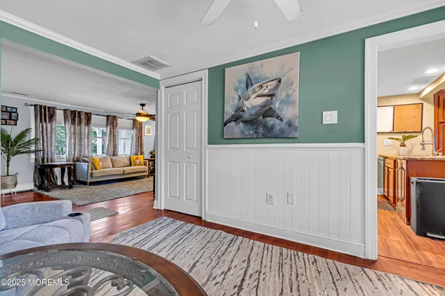 a view of a living room