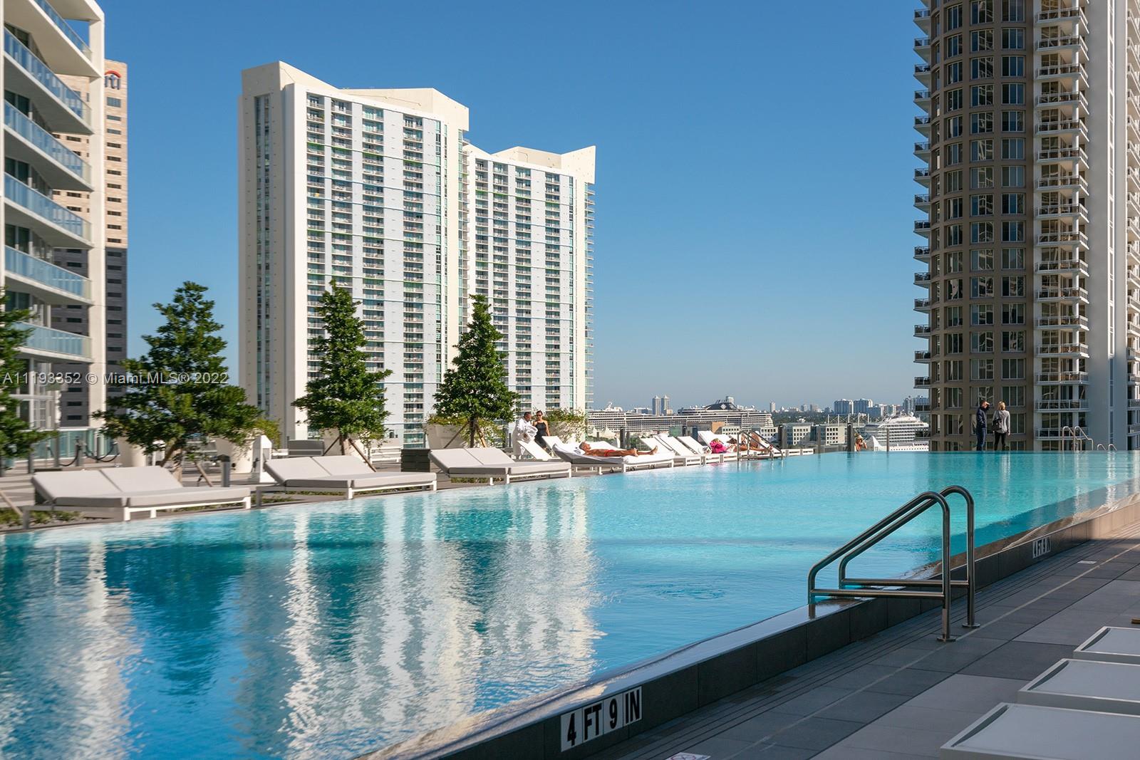 465 Brickell Avenue, Unit 2604 Miami, FL 33131 - Photo 16 of 23 a view of swimming pool with outdoor space