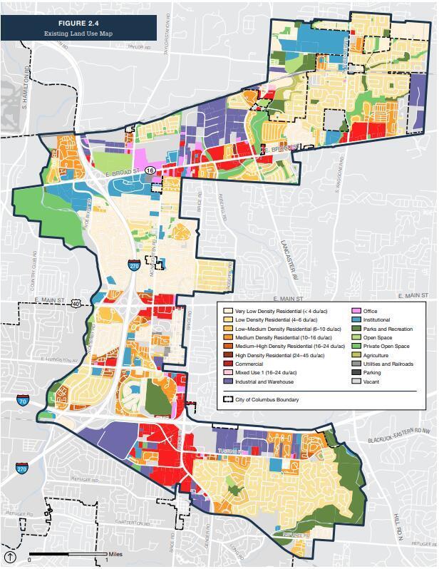 187 McNaughten Road Columbus, OH 43213 - Photo 5 of 9 Existing_LandUse_Map