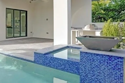 a view of outdoor space and yard