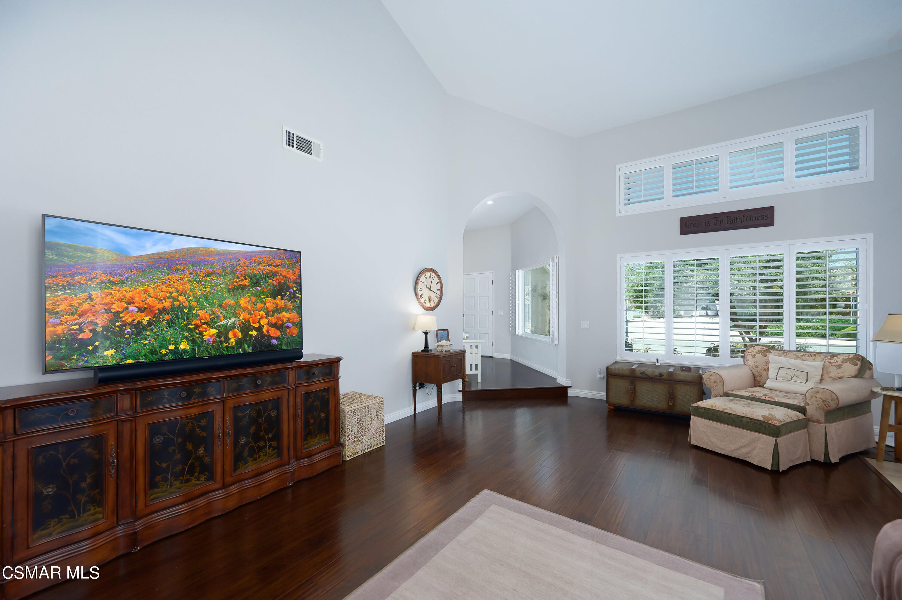 4798 Talmadge Road Moorpark, CA 93021 - Photo 14 of 65 a living room with furniture and a flat screen tv