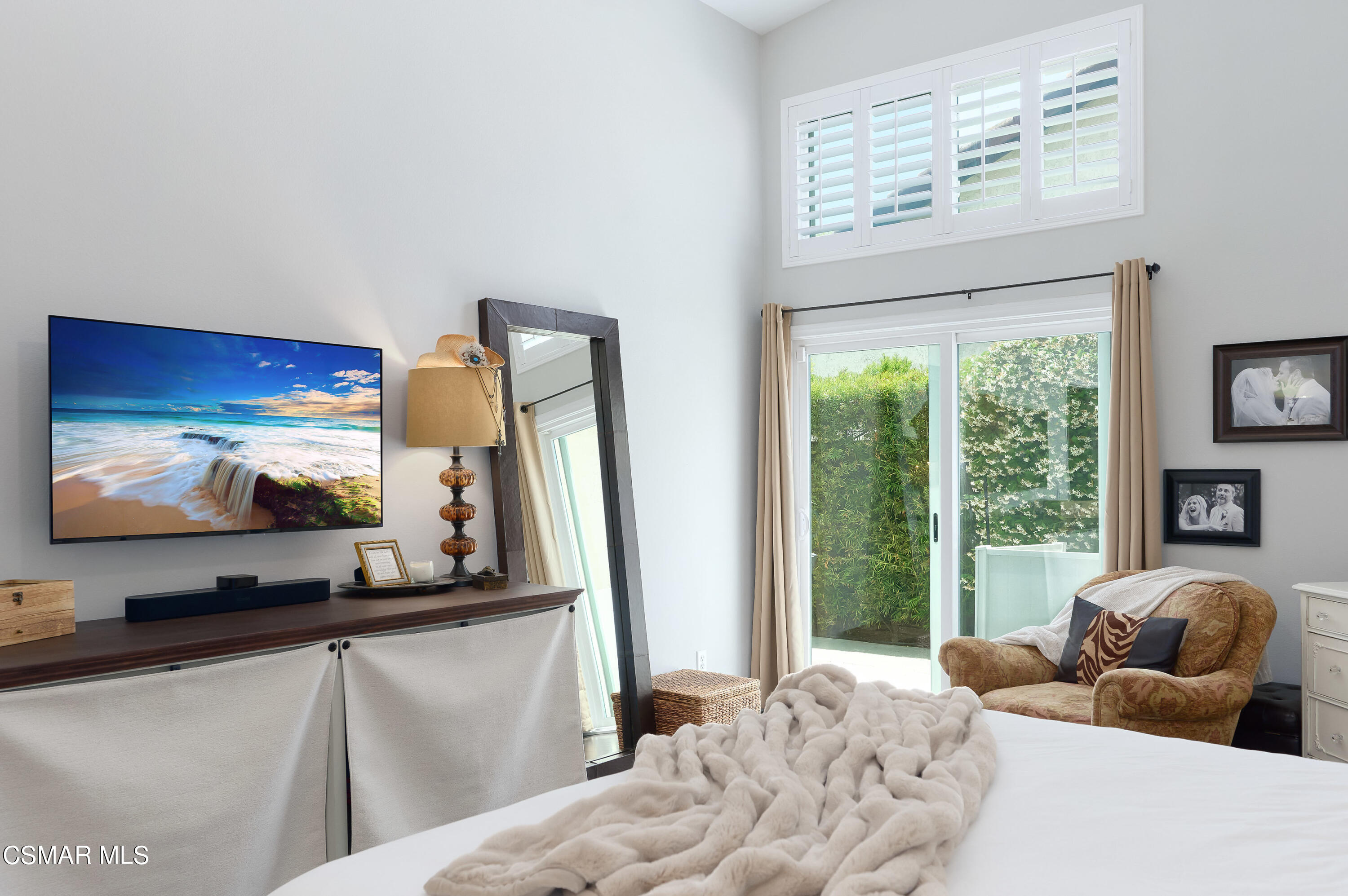 4798 Talmadge Road Moorpark, CA 93021 - Photo 29 of 65 a bedroom with furniture and a flat screen tv