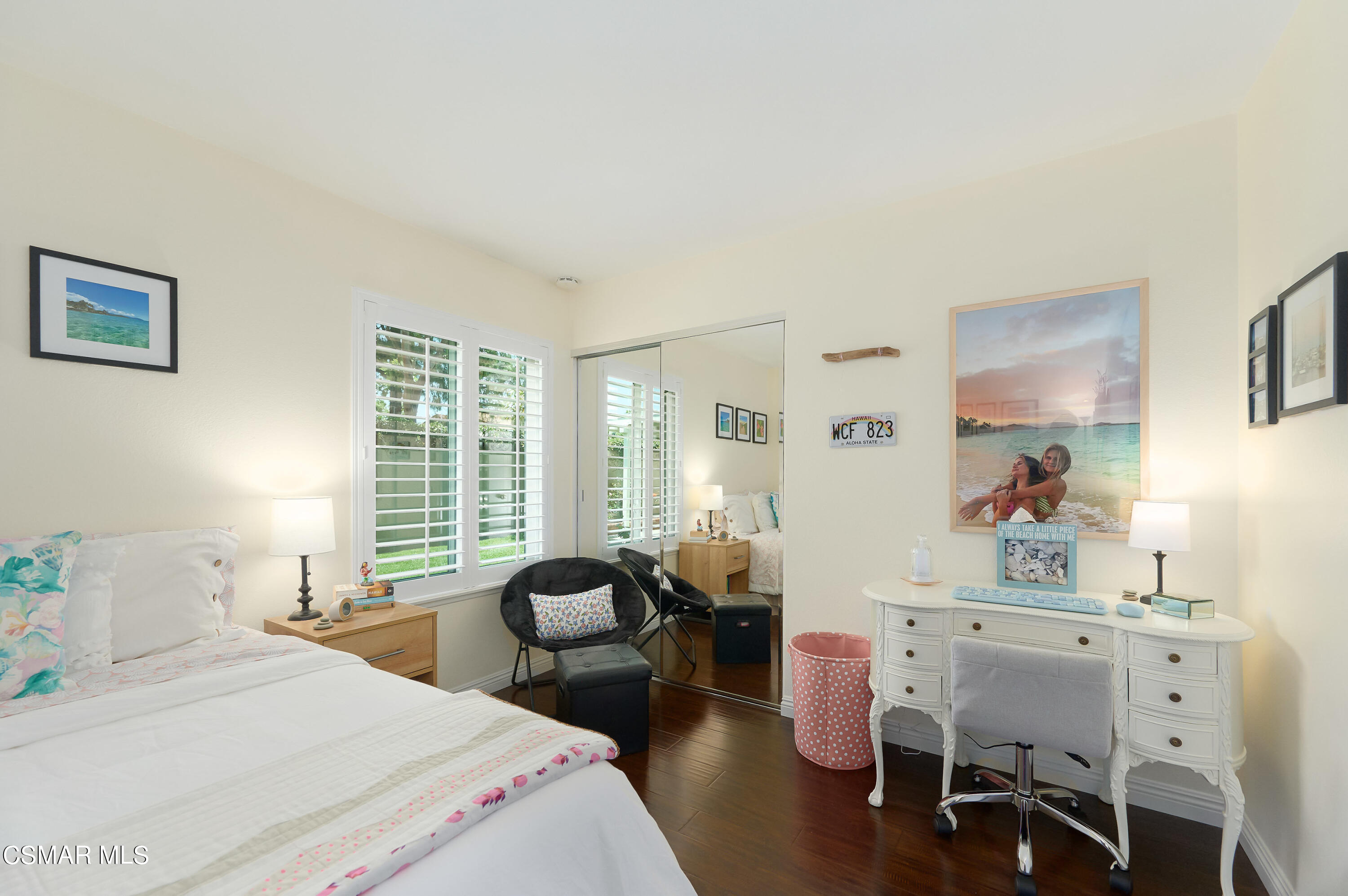 4798 Talmadge Road Moorpark, CA 93021 - Photo 44 of 65 a bedroom with a bed and a large window