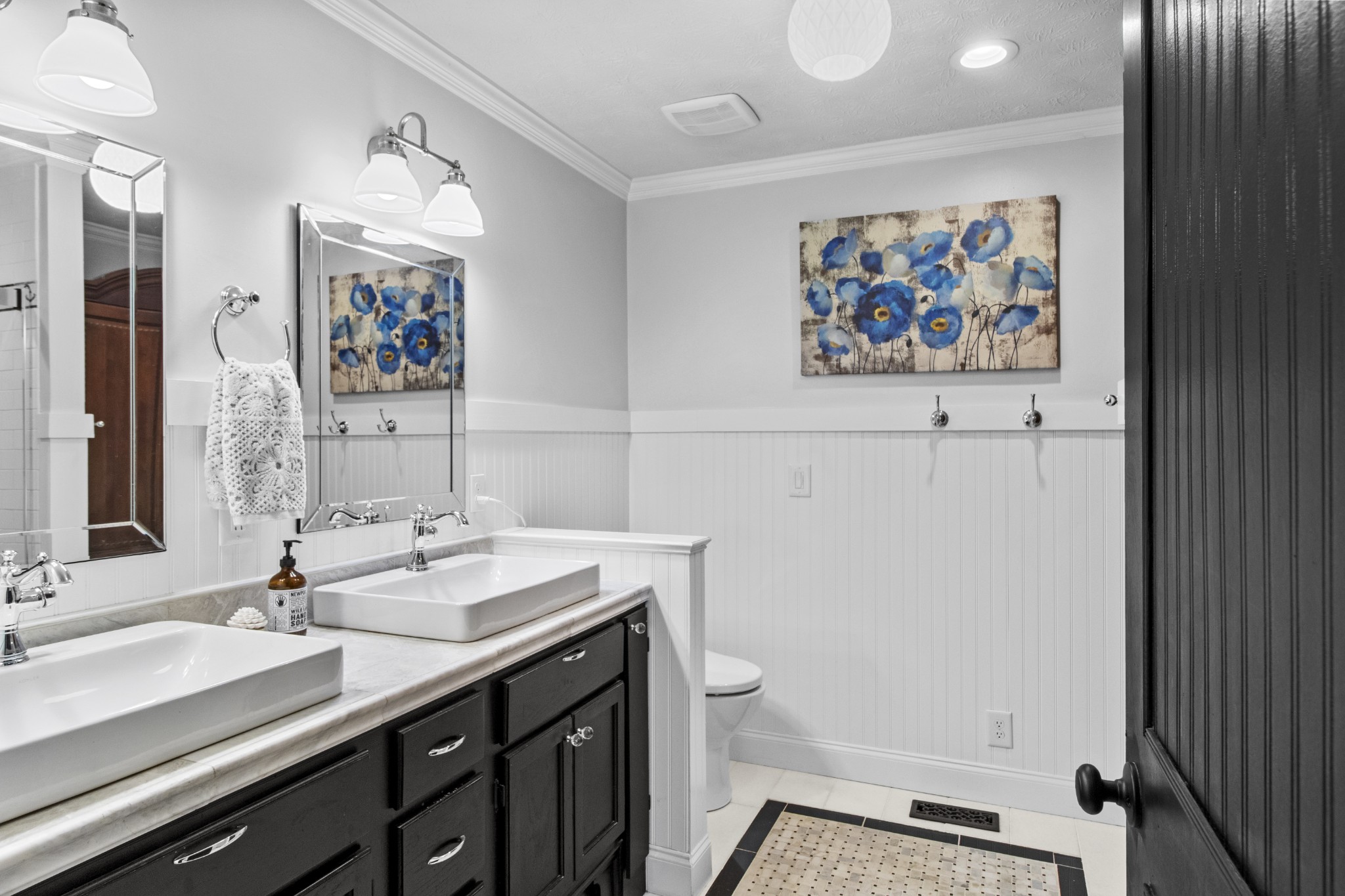 884 Tidwell Road Burns, TN 37029 - Photo 21 of 28 a bathroom with a sink and a mirror
