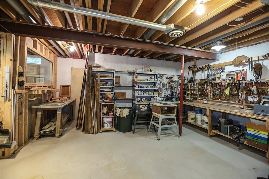 35 Shadow Pines Drive Penfield, NY 14526 - Photo 22 of 28 Workshop area of the basement