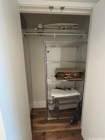 a close view of washer and dryer