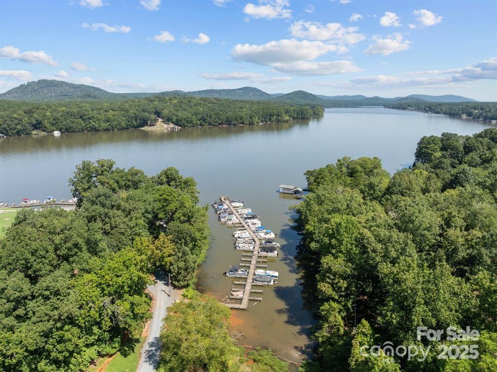 130 Jubal Reeves Circle Mount Gilead, NC 27306 - Photo 9 of 12 a view of a lake with a mountain