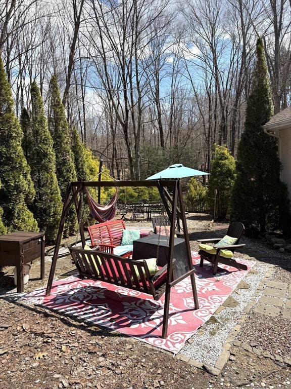 1511 Dunhamtown Brimfield Road Brimfield, MA 01010 - Photo 31 of 36 a view of an outdoor space with seating