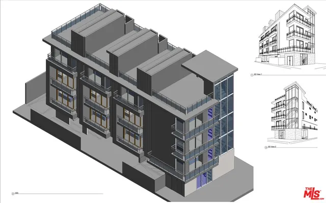 a view of a building entryway