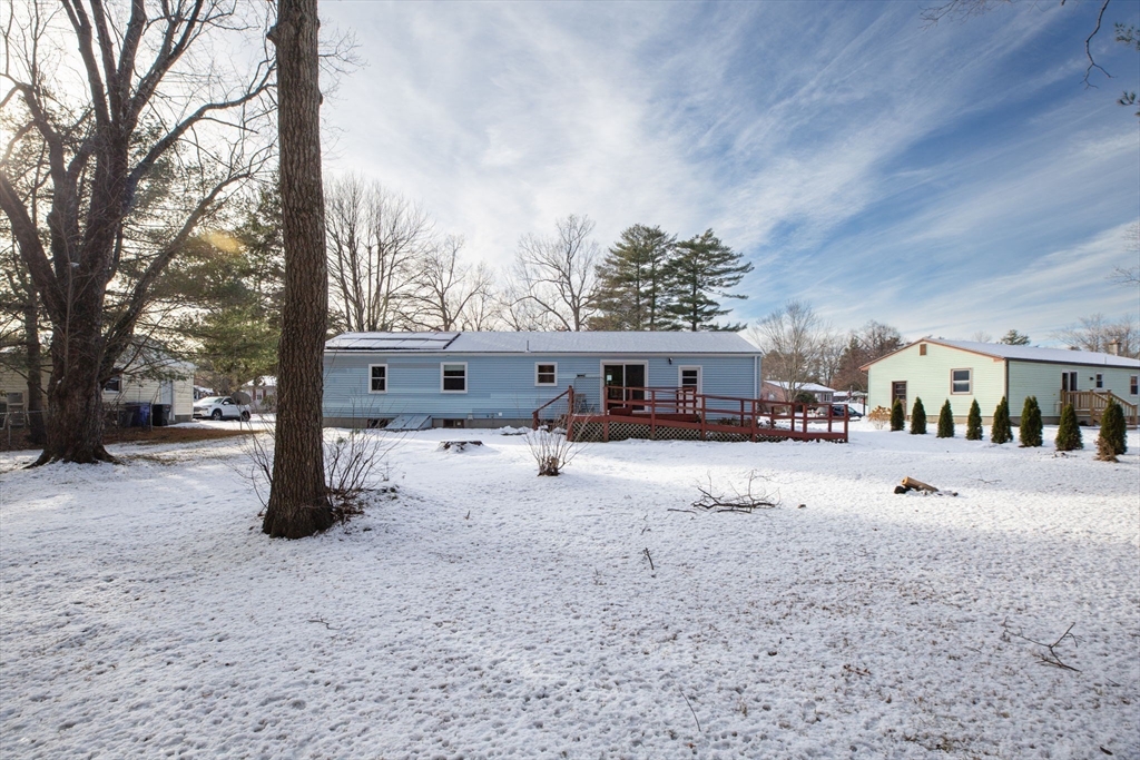 232 Spikenard Circle Springfield, MA 01129 - Photo 33 of 42 a view of a house with a yard covered in snow