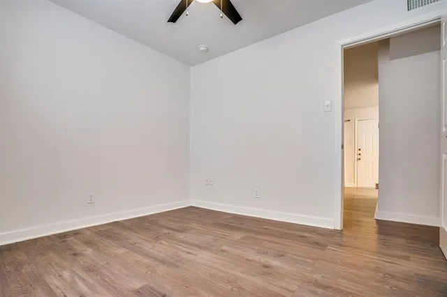 wooden floor in an empty room