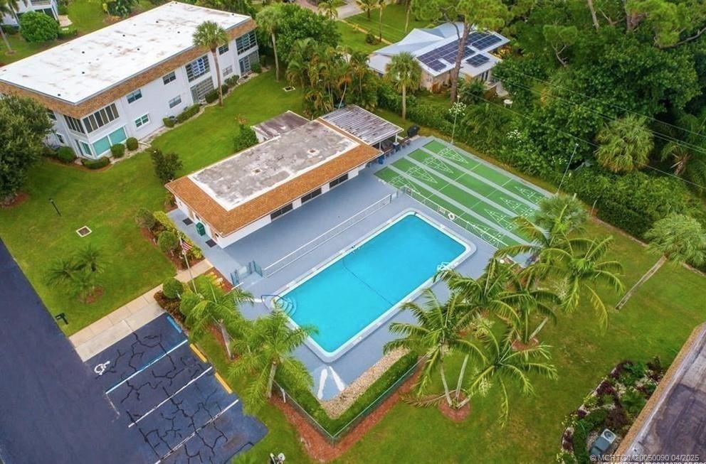 2950 Southeast Ocean Boulevard, Unit 66 Stuart, FL 34996 - Photo 15 of 18 an aerial view of a house