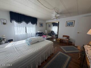 17230 Iron Springs Road Munds Park, AZ 86017 - Photo 42 of 42 a bedroom with bed and window