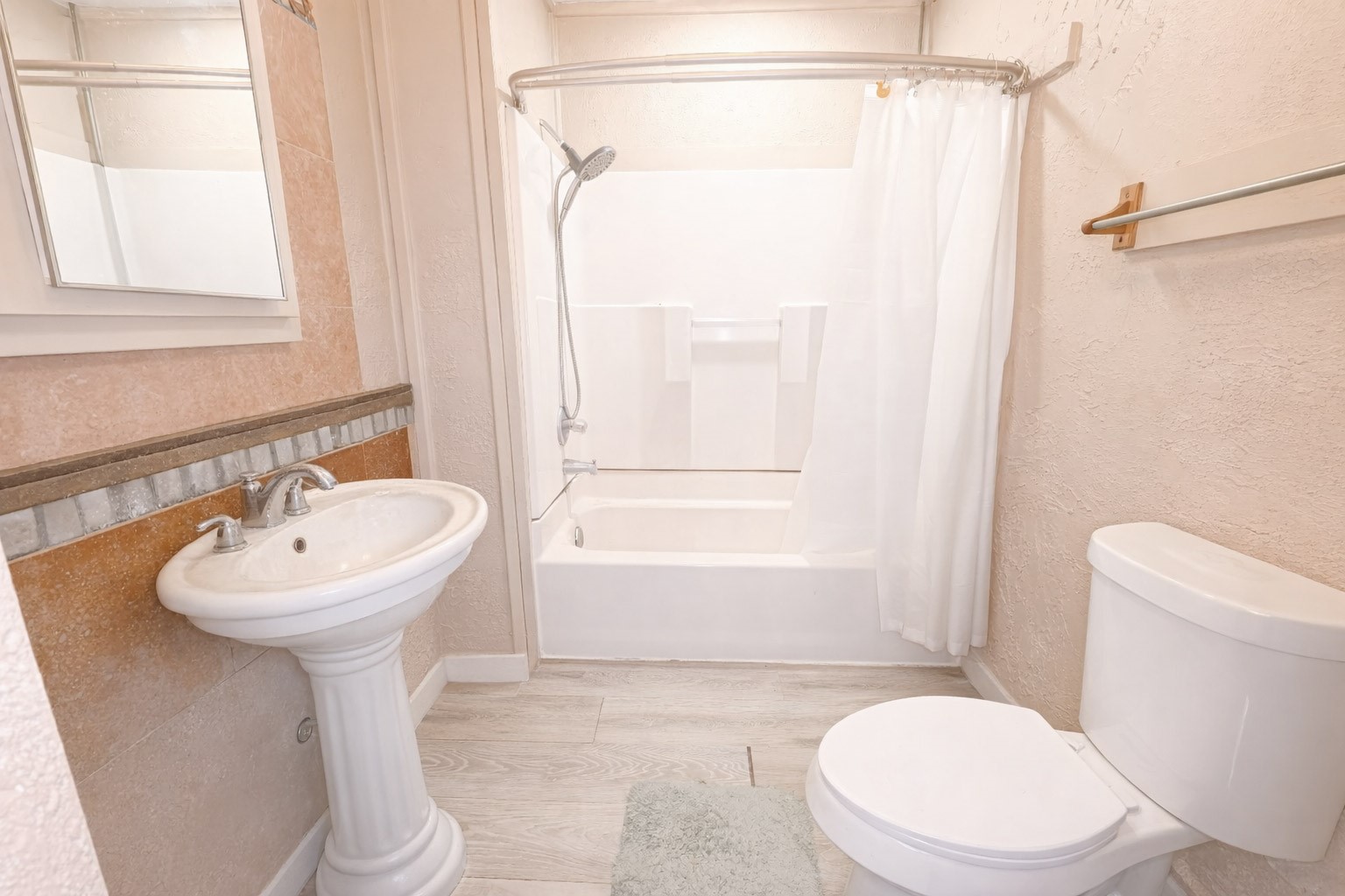 14452 Half Circle Splendora, TX 77372 - Photo 11 of 13 a bathroom with a sink toilet and shower