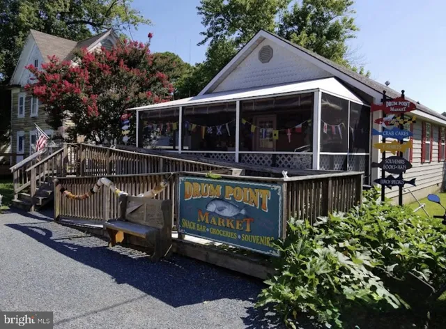 a view of outdoor area with umbrellas