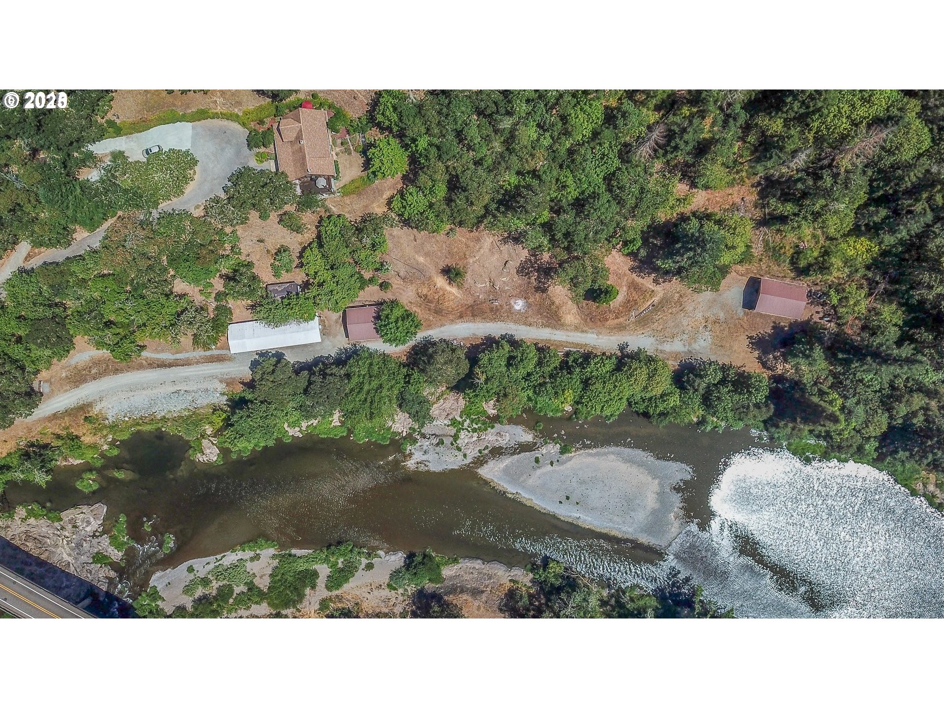 1138 Yokum Road Riddle, OR 97469 - Photo 33 of 33 a black and white photo of a garden