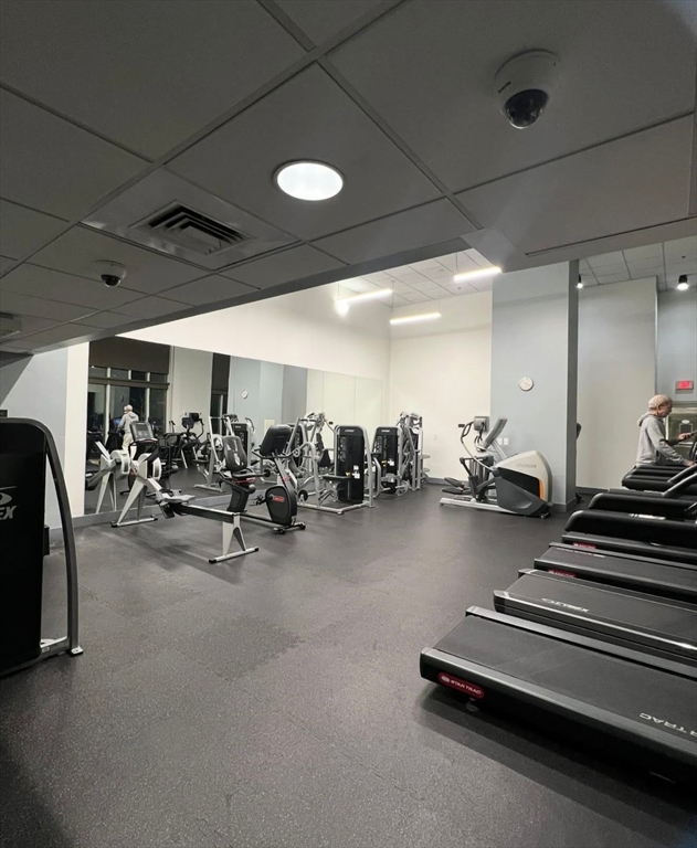 10 Museum Way, Unit 528 Cambridge, MA 02141 - Photo 9 of 10 a view of a room with gym equipment
