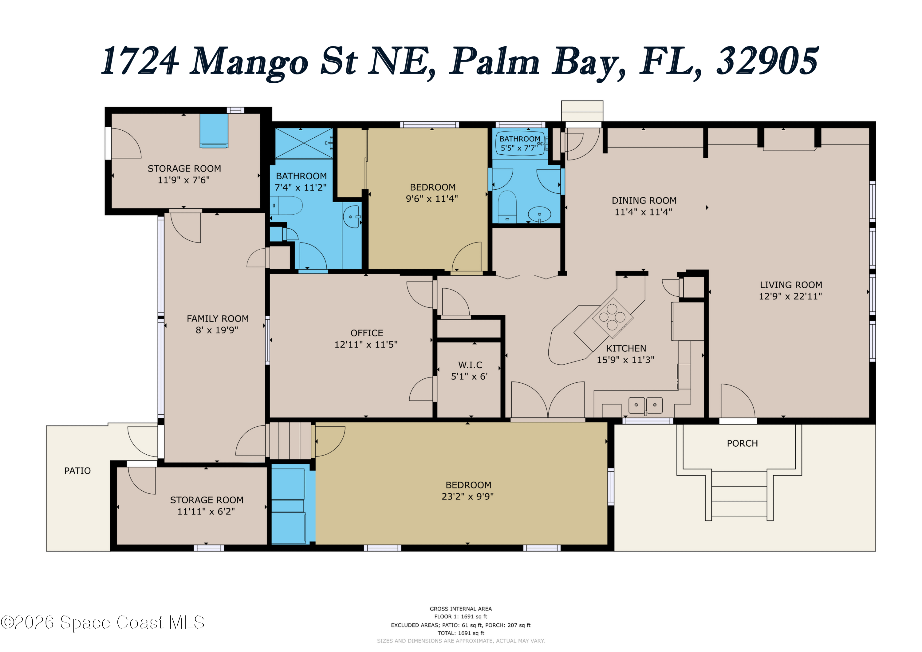 1724 Mango Street Northeast Palm Bay, FL 32905 - Photo 48 of 48