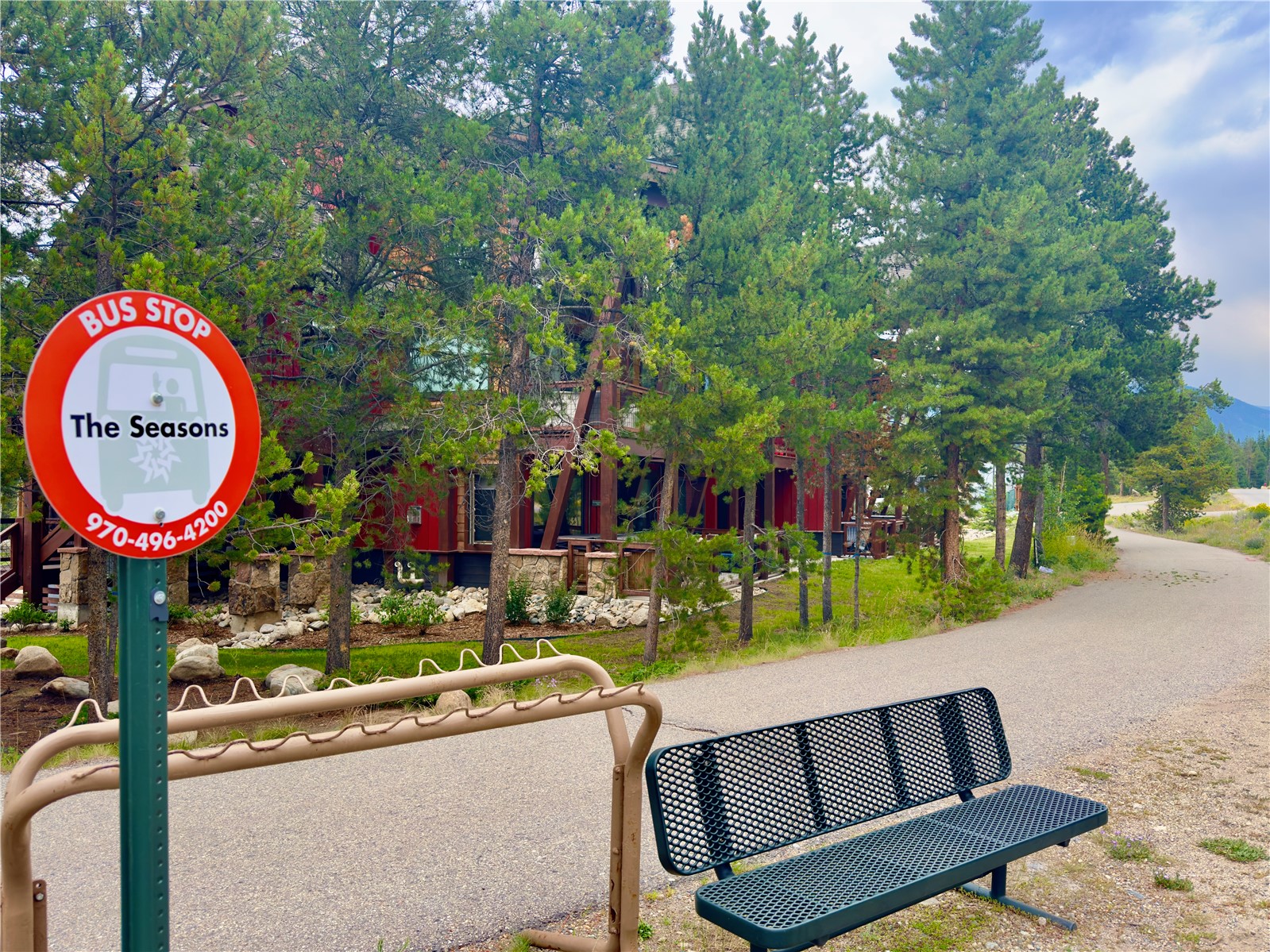 102 Lake Ridge Circle, Unit 1893 Keystone, CO 80435 - Photo 2 of 49 Bus Stop Next to Building!!