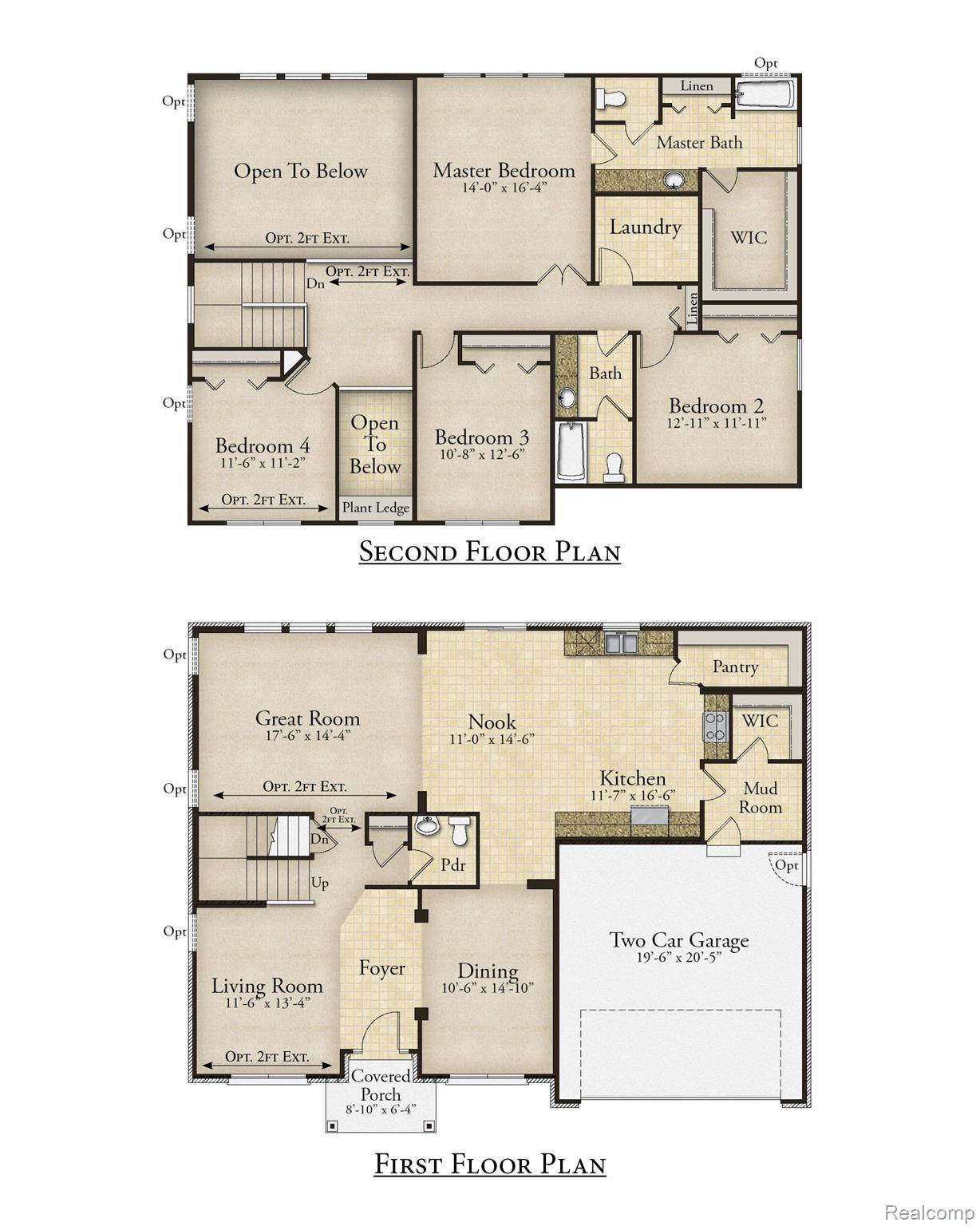482 Cannonade Loop Howell, MI 48843 - Photo 21 of 21 Basic floor plan