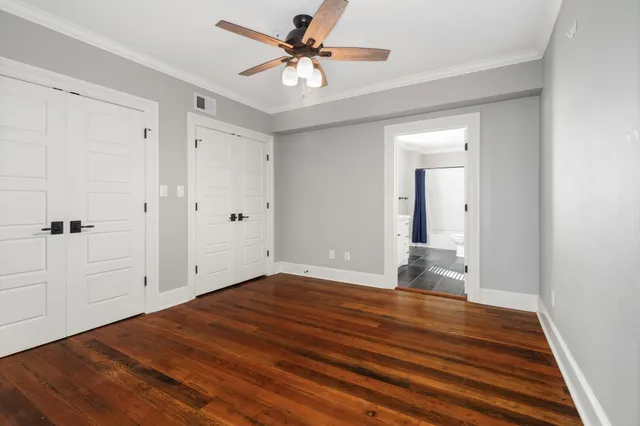 wooden floor in an empty room