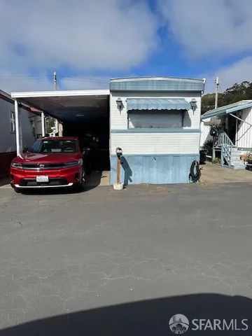 a view of a car garage
