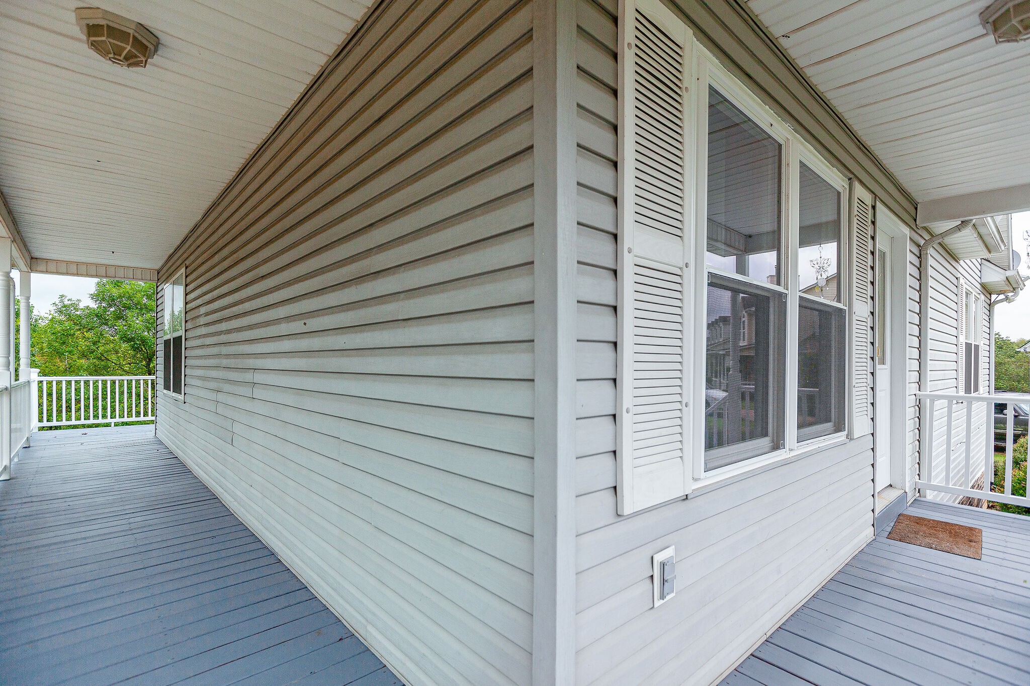 3668 Rutherford Drive Spring Hill, TN 37174 - Photo 26 of 31 a view of a balcony with wooden floor and fence