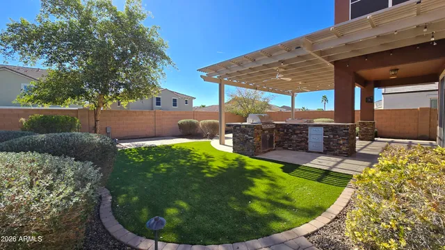 a view of a garage with refrigerator