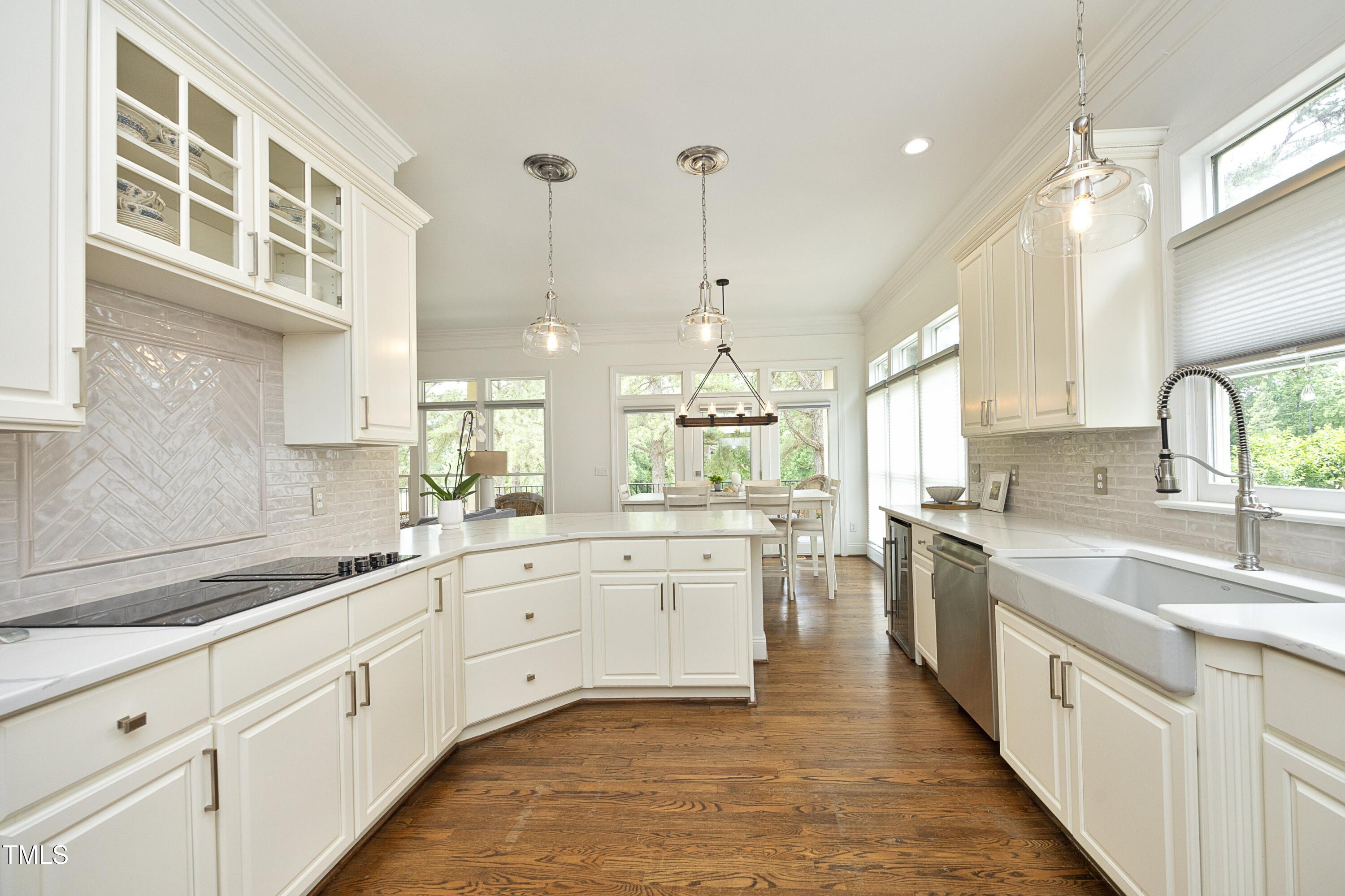 2800 Charleston Oaks Drive Raleigh, NC 27614 - Photo 17 of 53 a large kitchen with a lot of counter space