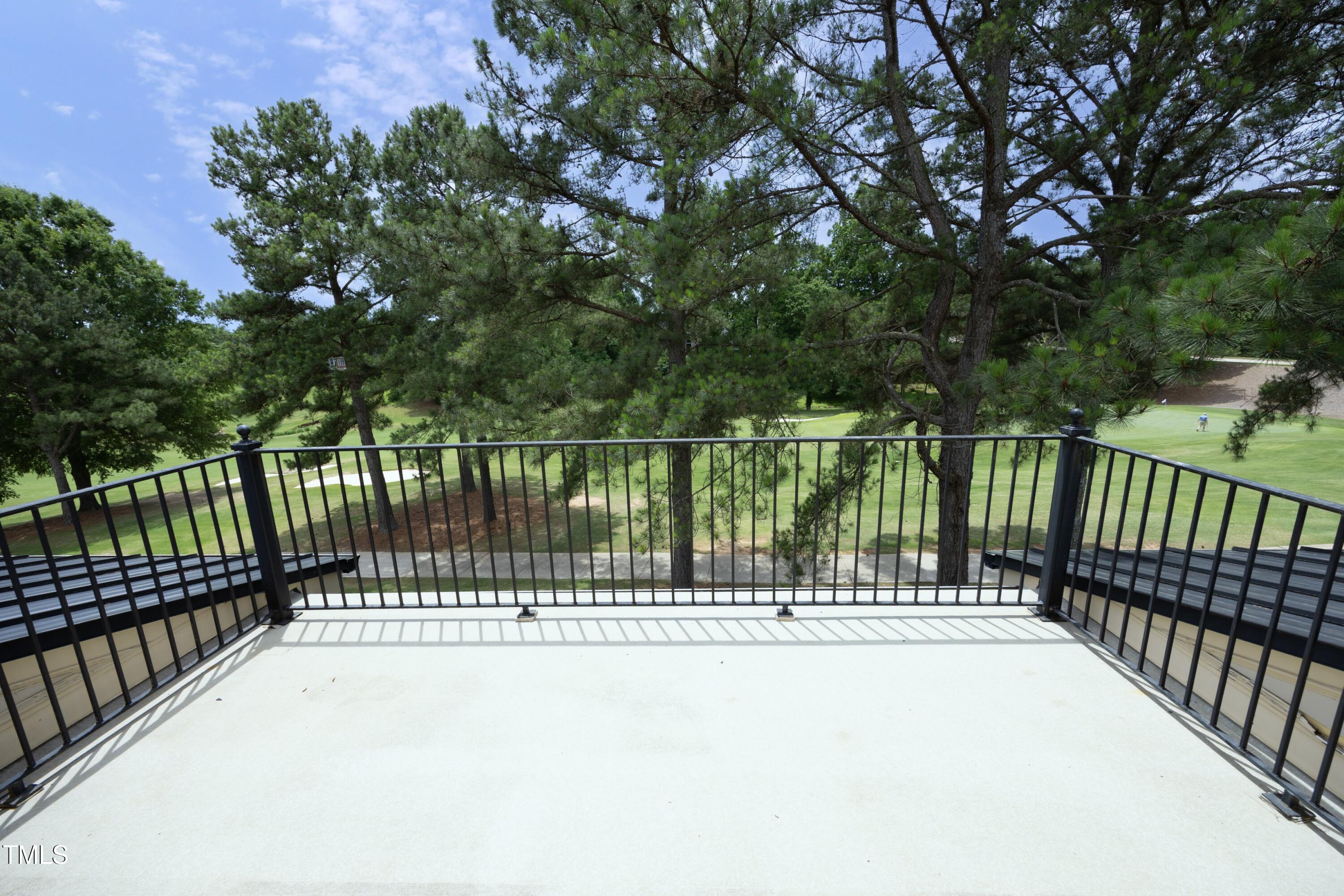 2800 Charleston Oaks Drive Raleigh, NC 27614 - Photo 33 of 53 a view of a balcony with a lake view