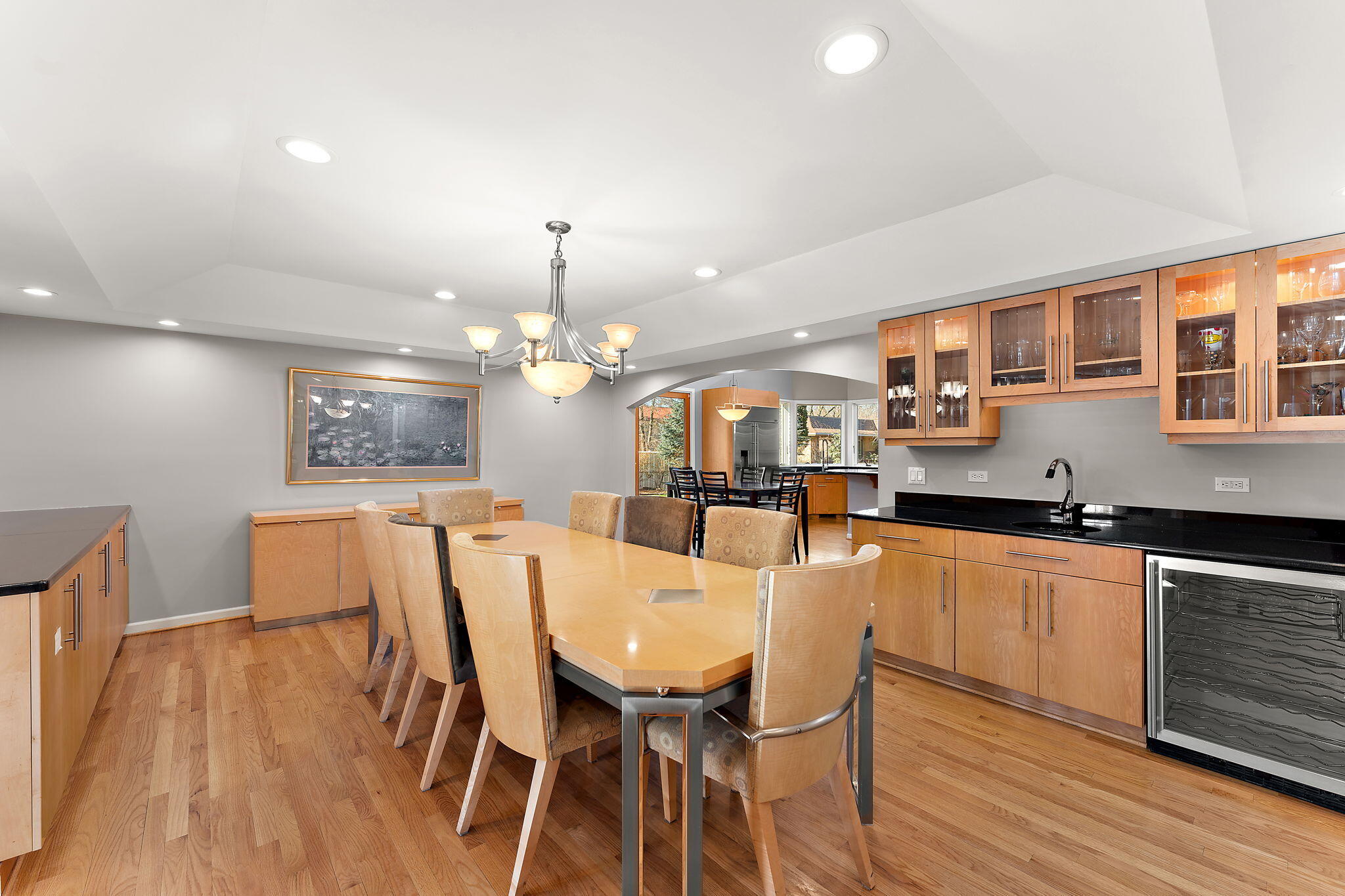 1841 Lambert Lane Munster, IN 46321 - Photo 29 of 66 a large kitchen with a table and chairs