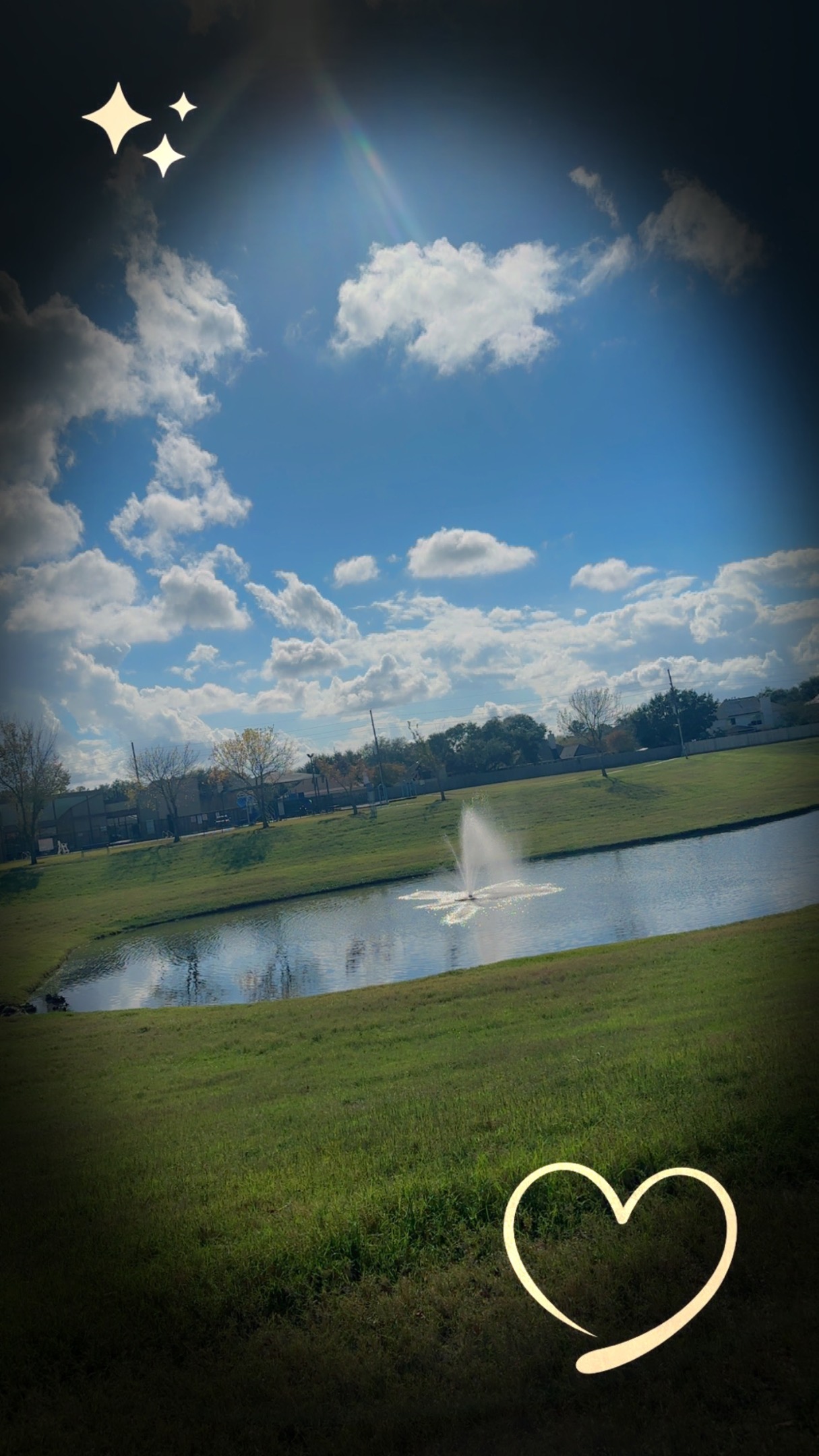 3743 Brighton Springs Lane Katy, TX 77449 - Photo 37 of 40 a view of a lake from a yard