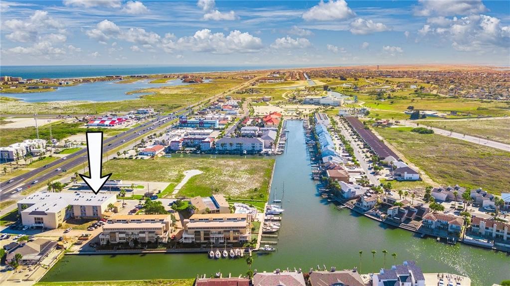 14300 South Padre Island Drive, Unit 16 Corpus Christi, TX 78418 - Photo 14 of 20 a view of a city with a lake
