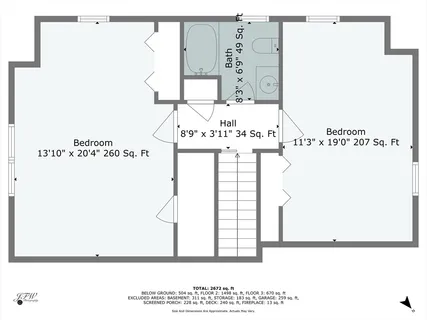 a picture of a floor plan